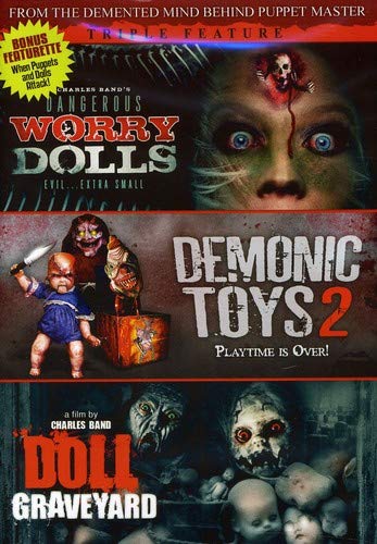 DANGEROUS WORRY DOLLS/DEMONIC TOYS 2/DEM - DVD-TRIPLE FEATURE