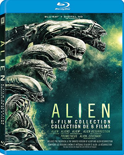 ALIEN/ALIENS/ALIEN III/ALIEN: RESURRECTION/PROMETHEUS/ALIEN: COVENANT [BLU-RAY] (BILINGUAL)