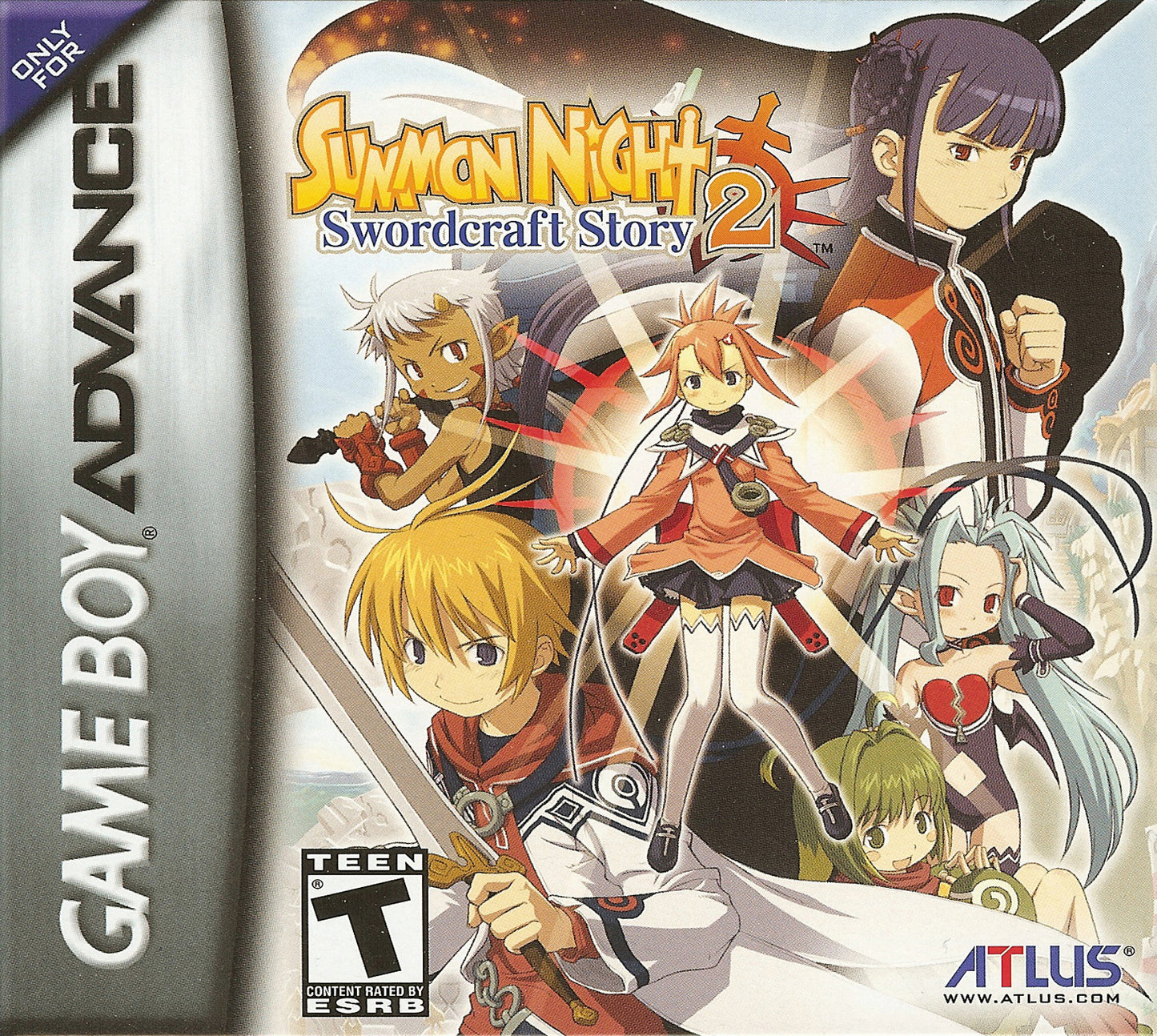 SUMMON NIGHT: SWORDCRAFT STORY  - GBA