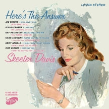 SKEETER DAVIS - HERE'S THE ANSWER (HEAVYWEIGHT COLORED VINYL) [LP]