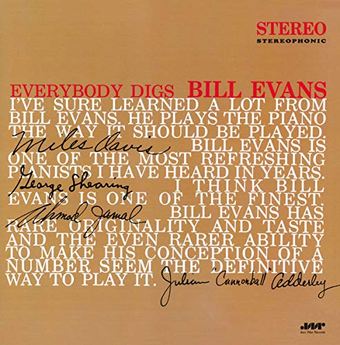 EVANS,BILL - EVERYBODY DIGS BILL EVANS (VINYL)