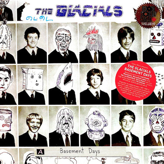 GLACIALS - BASEMENT DAYS - LIMITED 'TRANSLUCENT BLUE ICE' COLORED VINYL
