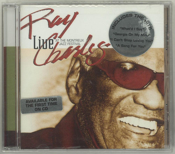CHARLES, RAY  - LIVE AT THE MONTREUX JAZZ FESTIVAL