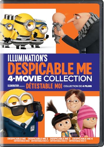 DESPICABLE ME 1-4 - DVD-4-MOVIE COLLECTION