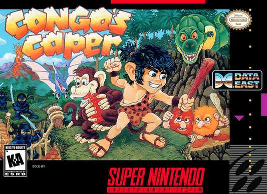 CONGO'S CAPER  - SNES