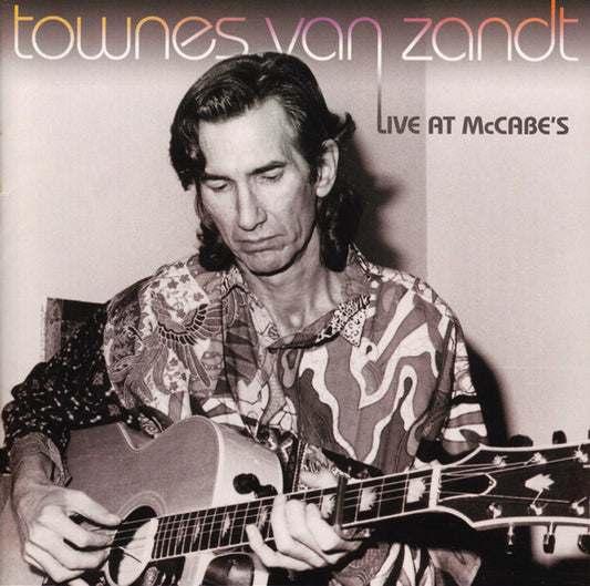 VAN ZANDT, TOWNES  - LIVE AT MCCABES