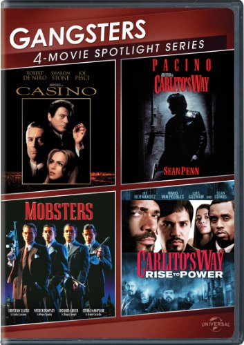 CASINO/CARLITOS WAY/MOBSTERS/CARLITOS WA - DVD 4-MOVIE COLLECTION