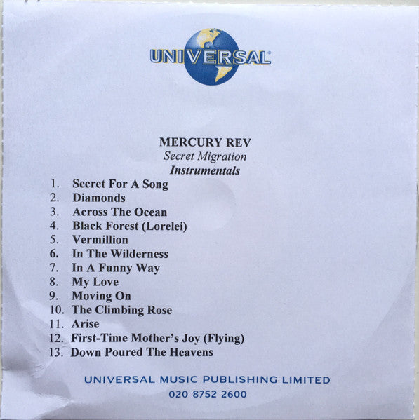 MERCURY REV  - SWEET MIGRATION (JAPANESE IMPORT)
