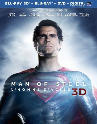 MAN OF STEEL - BLU-3D- INC. BLU & DVD