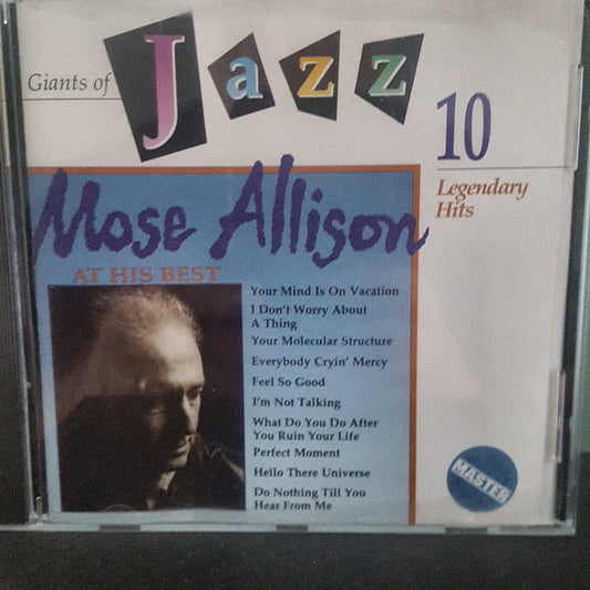 ALLISON, MOSE  - AT HIS BEST