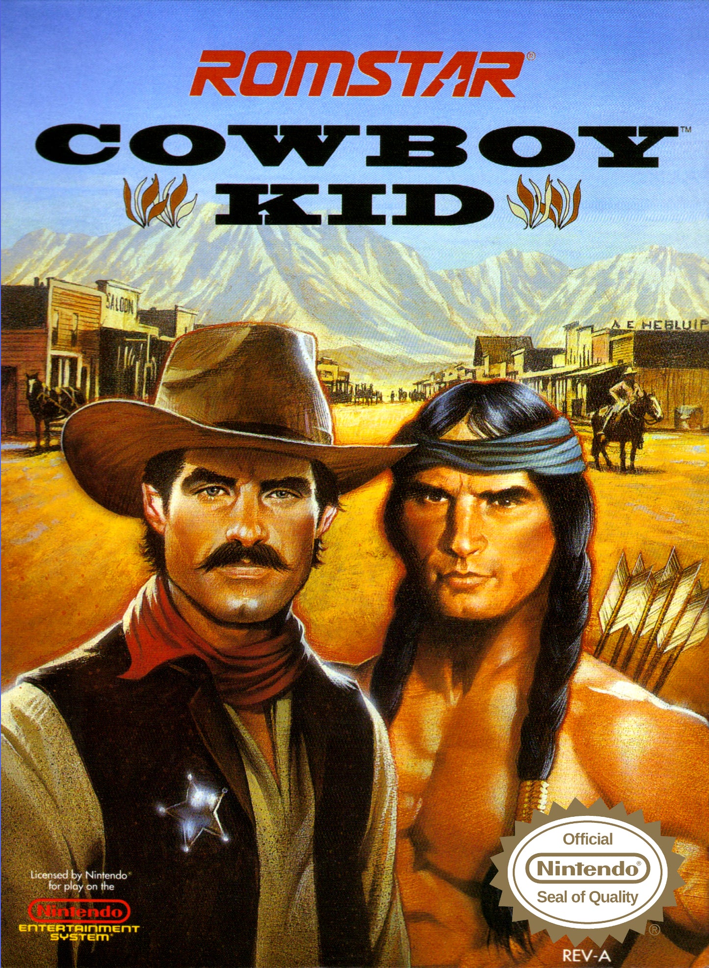 COWBOY KID  - NES