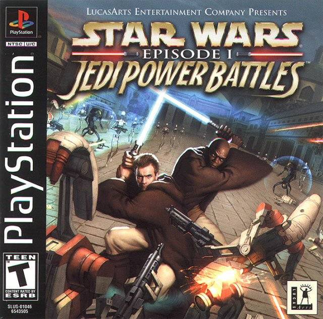 STAR WARS: EPISODE I: JEDI POWER BATTLES  - PS1