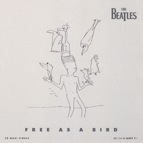 BEATLES  - FREE AS A BIRD (CDS-GERMANY)