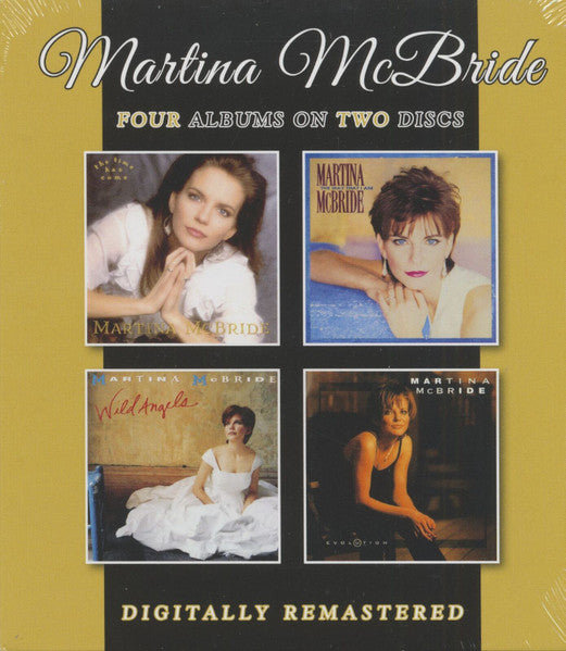 MCBRIDE, MARTINA  - TIME HAS COME/WAY I AM/WILD ANGELS/EVOLU