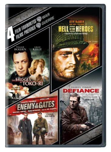BRIDGES AT TOKO-RI/HELL IS FOR HEROES/EN - DVD-4 FILM FAVORITES-WAR