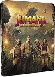 JUMANJI: WELCOME TO THE JUNGLE  - BLU-4K-2017-DWAYNE JOHNSON-STEELBOOK