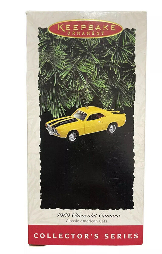 CLASSIC CARS: 1969 CHEVORLET CAMERO - HALLMARK-ORNAMENT