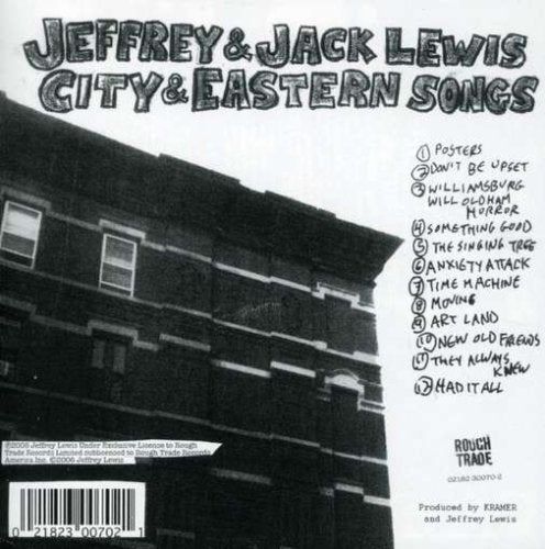 JEFFREY LEWIS - CITY AND EASTERN SONGS (CD)