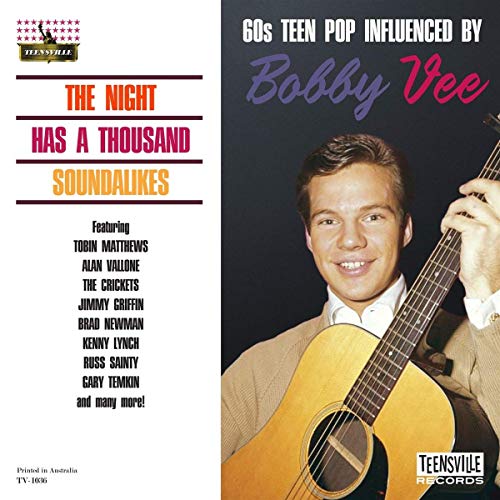 VARIOUS ARTISTS - NIGHT HAS A THOUSAND SOUNDALIKES (60S TEEN POP INFLUENCED BY BOBBY VEE) (CD)