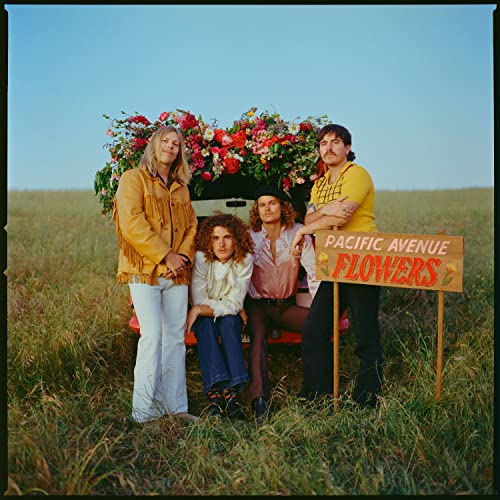 PACIFIC AVENUE - FLOWERS (LIMITED EDITION - WHITE AND RED VINYL)