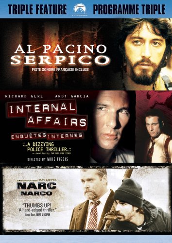 SERPICO/INTERNAL AFFAIRS/NARC  - DVD-TRIPLE FEATURE