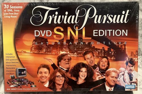 SATURDAY NIGHT LIVE: TRIVIAL PURSUIT - BOARD GAME-PB-#42051-2004